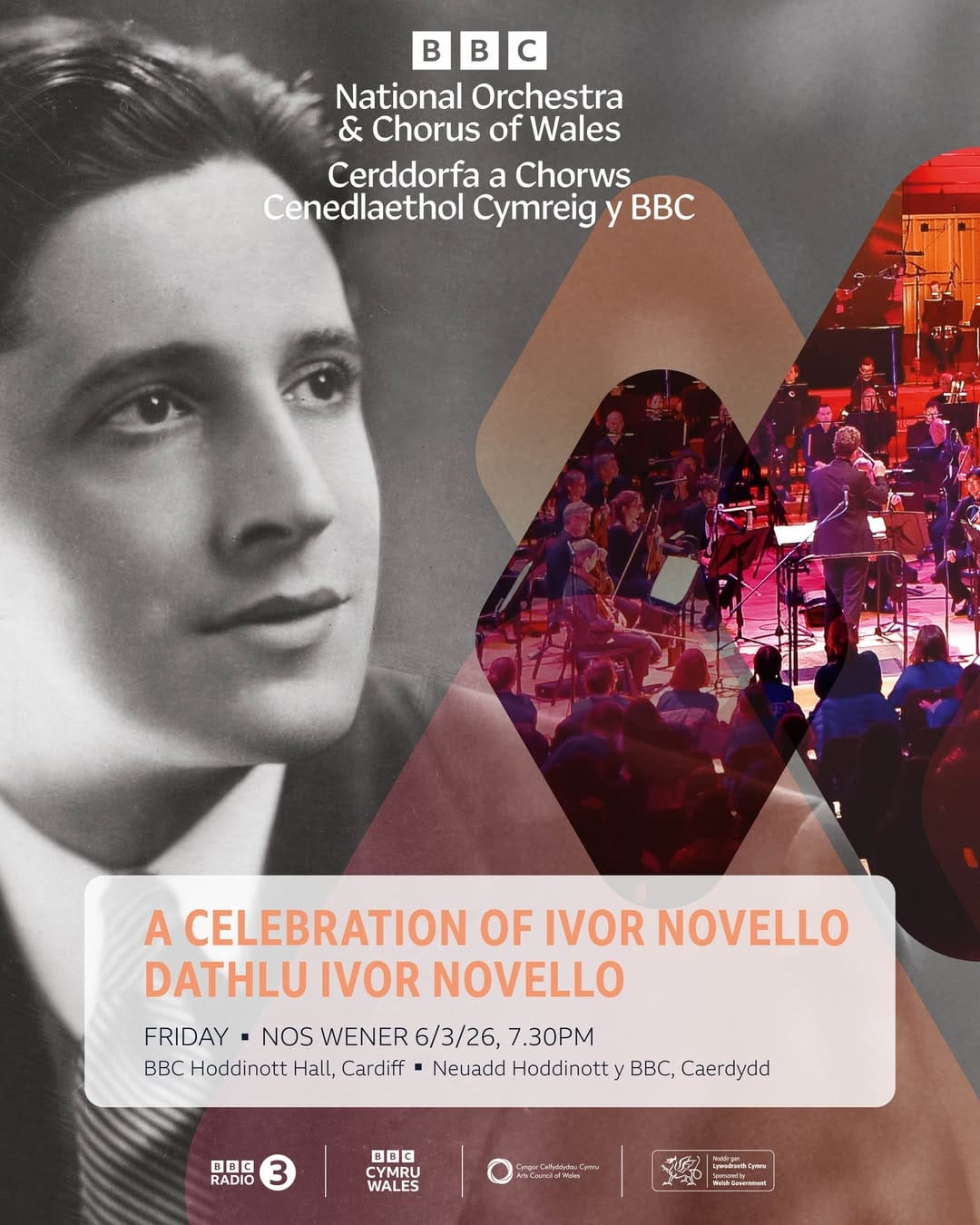 Copying and Music Preparation for A Celebration of Ivor Novello - BBC NOW Concert